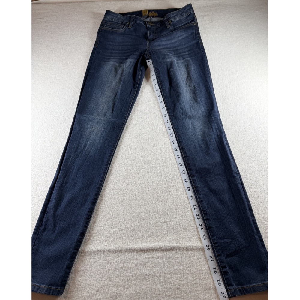 KUT from the Kloth Women's Jeans Size 8 Blue Straight Leg Stretch Flap Pocket